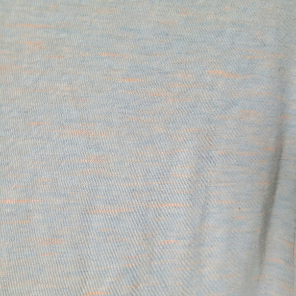 Old Navy Blue And Orange Heathered Short Sleeve Tee Shirt Size XXL - Picture 4 of 6